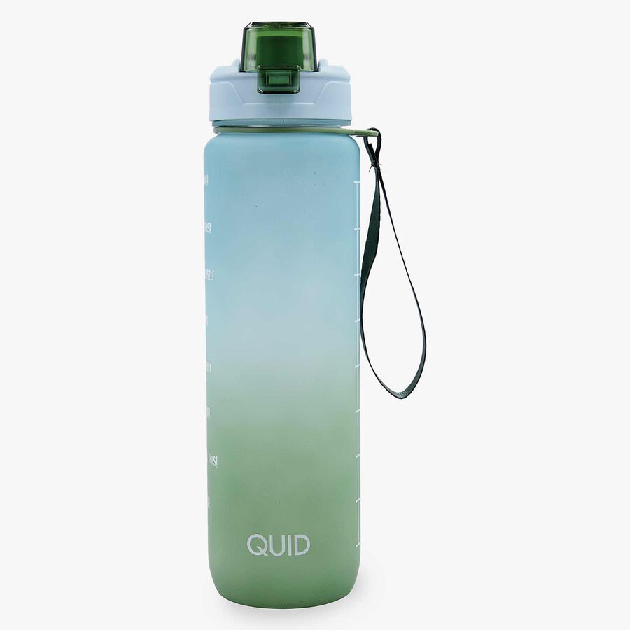 Botella de plástico verde 1L Tera