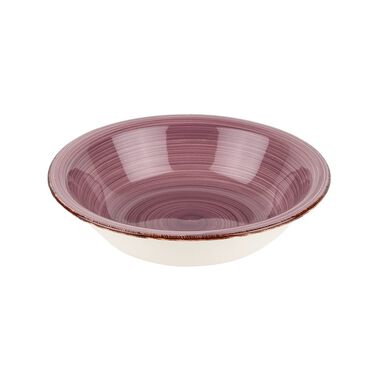 Ensaladera rosa de gres Vita &Oslash;23cm