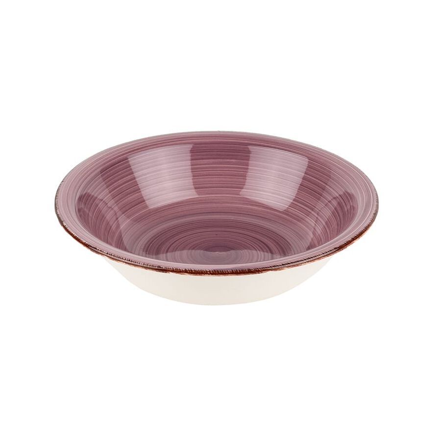 Ensaladera rosa de gres Vita &Oslash;23cm
