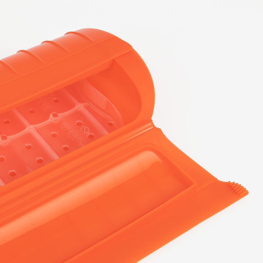 Estuche de vapor de silicona para 1-2 personas con libro de recetas - L&eacute;ku&eacute;