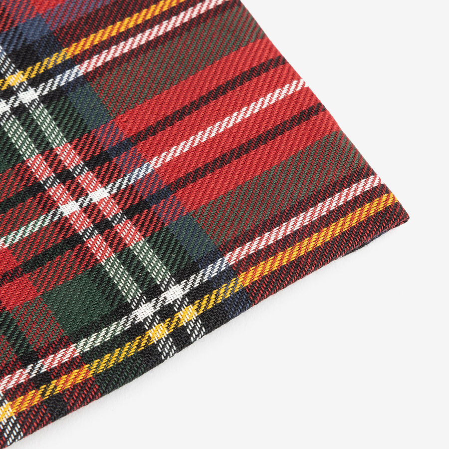 Servilleta roja Tartán 45x45cm
