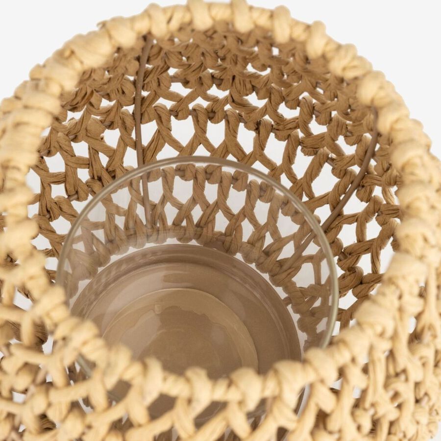 Portavelas de metal Ayun &Oslash;22x23cm