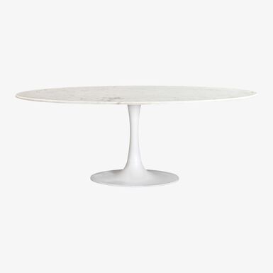 Mesa de comedor de mármol y metal Hefei 200x100x76cm Clau&Chloe