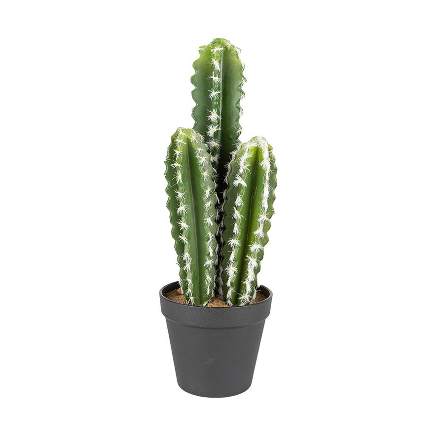 Cactus artificial en maceta &Oslash;12x42cm