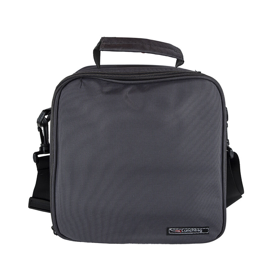 Lunch bag basic con 2 tápers de vidrio Iris