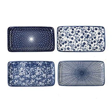 Plato Rectangular Cerámica Japan 20x11cm