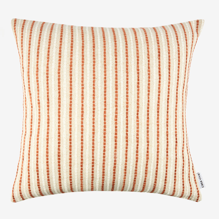 Funda de cojín beige Olan 45x45cm