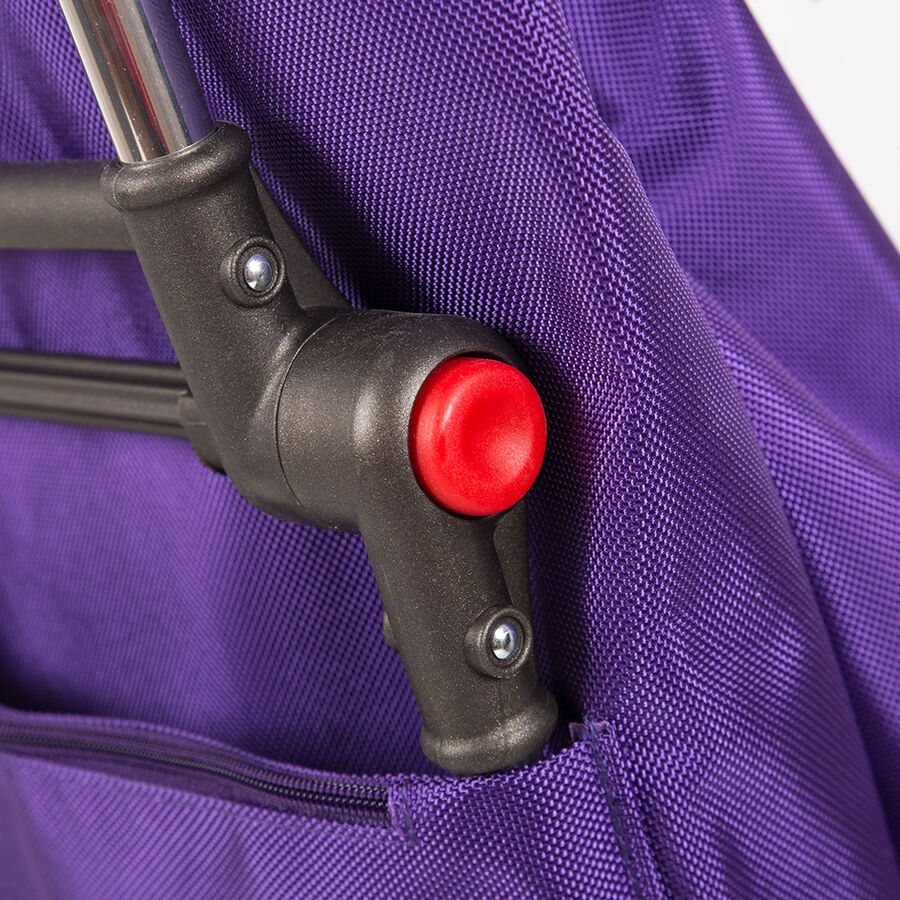 Carro de la compra plegable 4 ruedas Violeta Rolser
