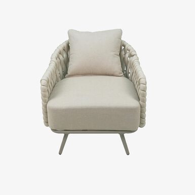Set de jard&iacute;n de 4 piezas beige Portofino