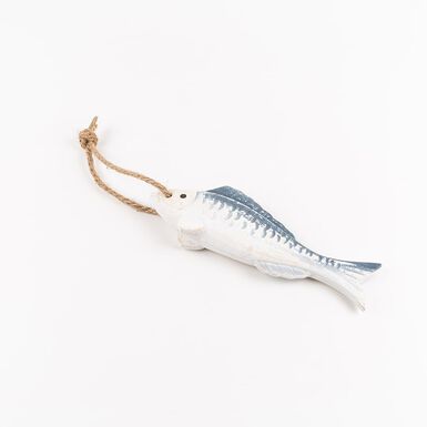 Decoraci&oacute;n colgante en forma de pez de madera surtido