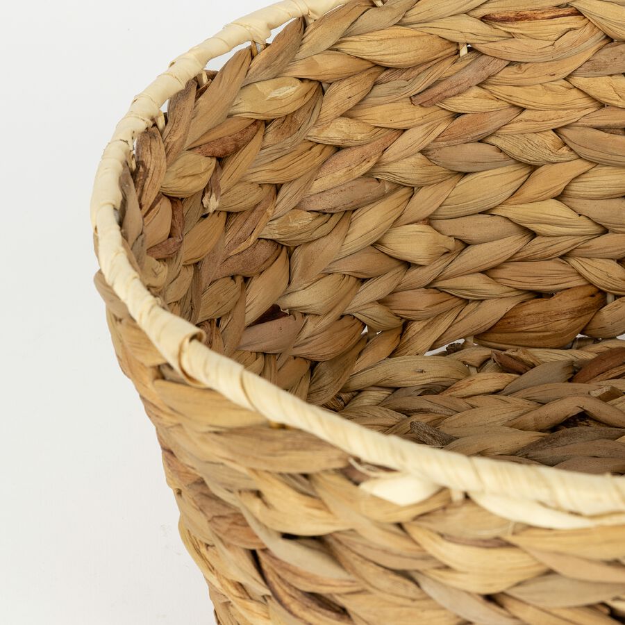 Cesta de junco Yantai &Oslash;26x13cm