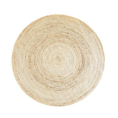 Alfombra redonda de yute &Oslash;150cm