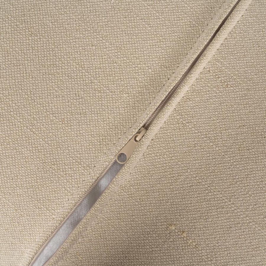 Sofá de 3 plazas de lino y algodón beige Bristol 220x95x90cm