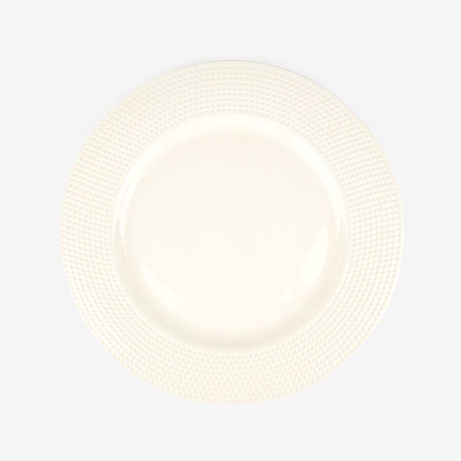 Plato llano de porcelana Golf &Oslash;25,5cm