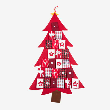 Calendario de adviento Árbol de Navidad 61,5x106cm