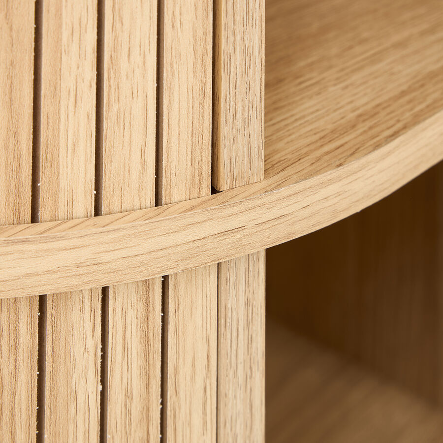Estanter&iacute;a de madera MDF Medan 90x40x172,5cm