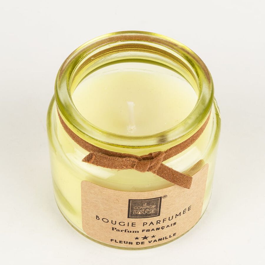 Vela aromática con vaso 6cm en varios modelos