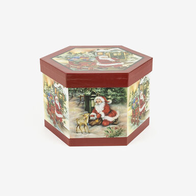 Set de 14 bolas decorativas Santa Claus Ø7,5cm