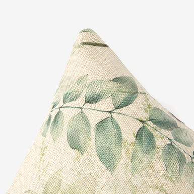 Funda de cojín de lino Celidonia 45x45cm