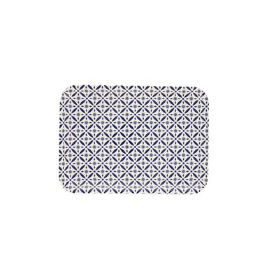 Bandeja para servir con estampado geom&eacute;trico 36x26cm