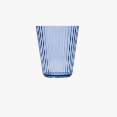 Vaso de pl&aacute;stico azul Solara 30cl
