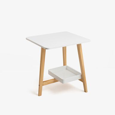 Mesilla de MDF pino Nordik con 3 patas