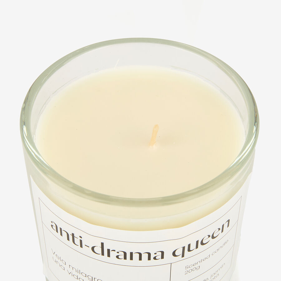 Vela aromática Anti-Drama Queen 200g Ø9x10cm Clau&Chloe