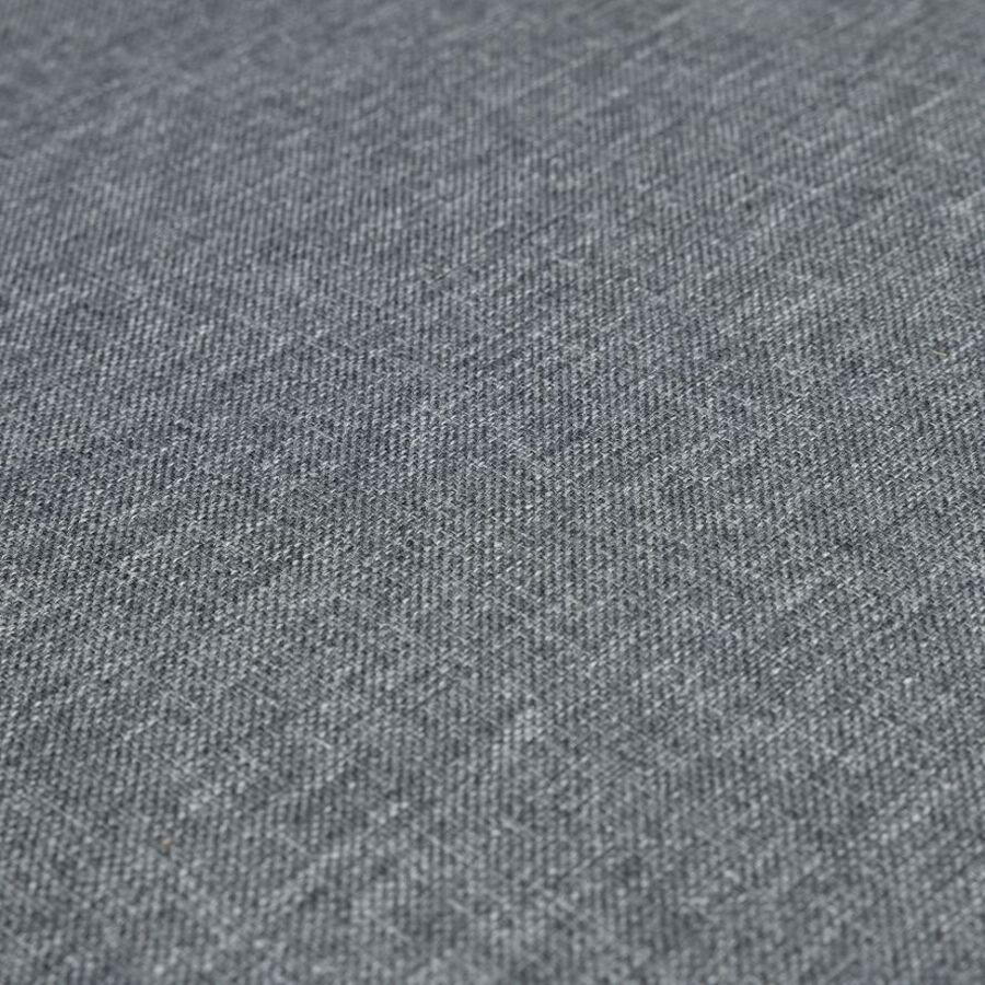 Sofá de 2 plazas de lino gris Padua 178x84,5x83cm