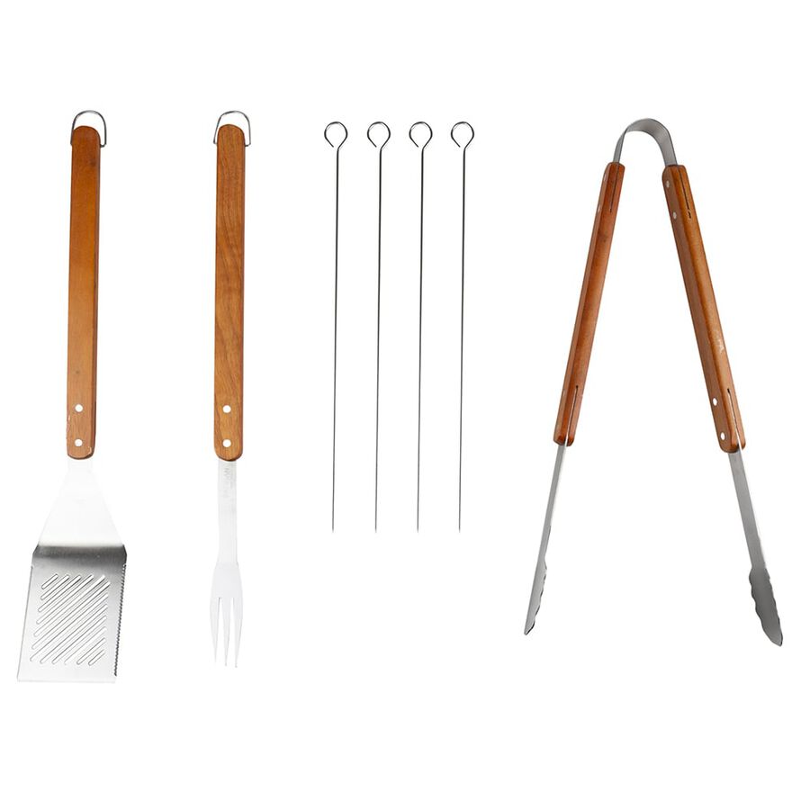 Set de 7 piezas para barbacoa