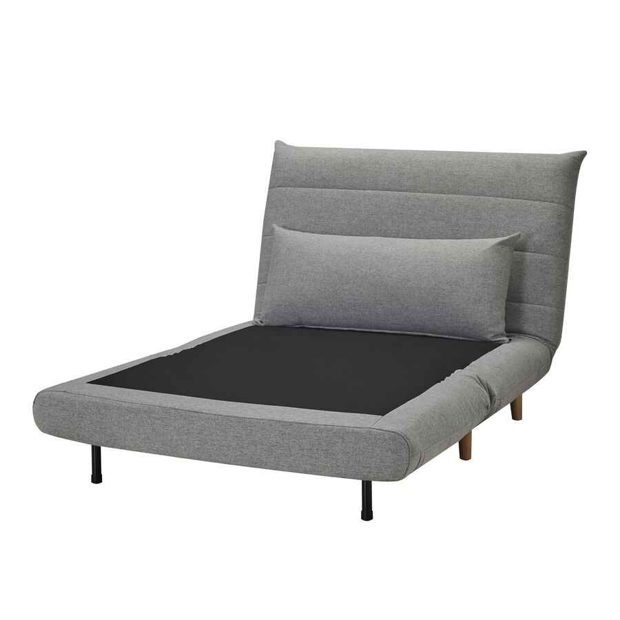 Sof&aacute; cama individual Gris 107x91x84cm