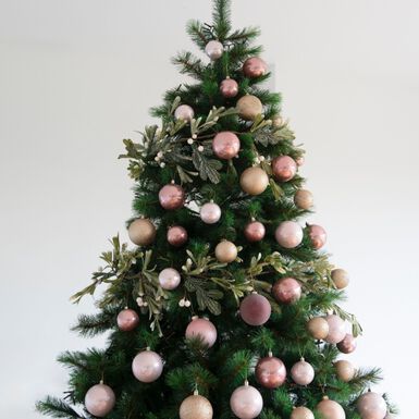 Árbol de Navidad Rosa
