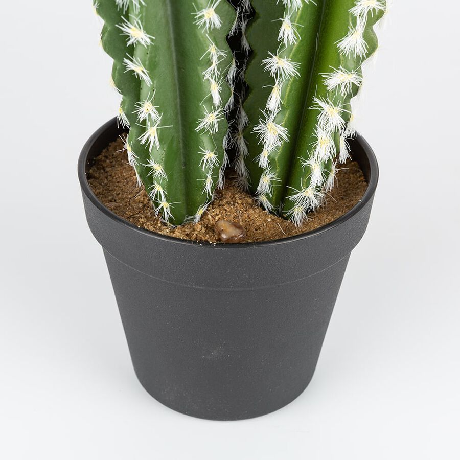 Cactus artificial en maceta &Oslash;12x42cm