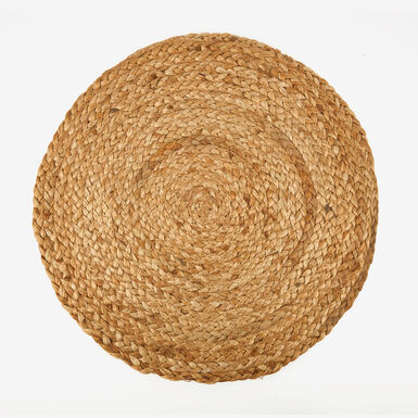 Mantel individual de yute Ø37cm