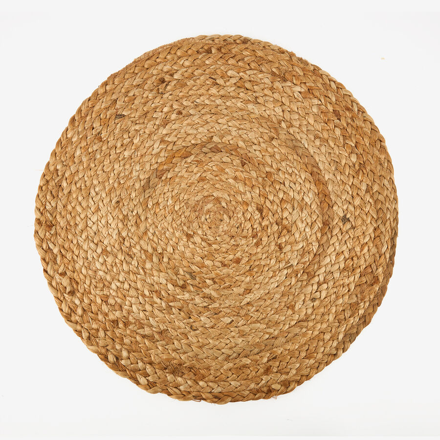 Mantel individual de yute Ø37cm