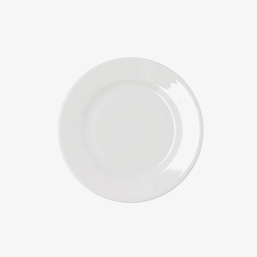 Plato blanco de porcelana Esencia &Oslash;21cm