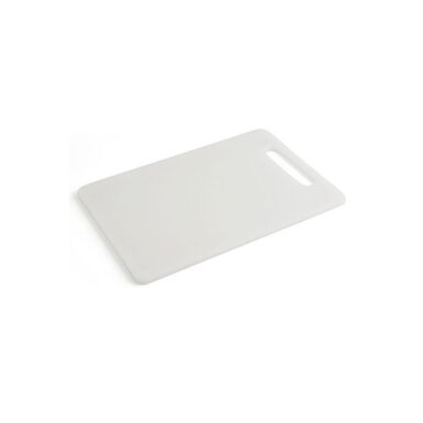 Tabla de cortar de polipropileno blanco 36x25cm