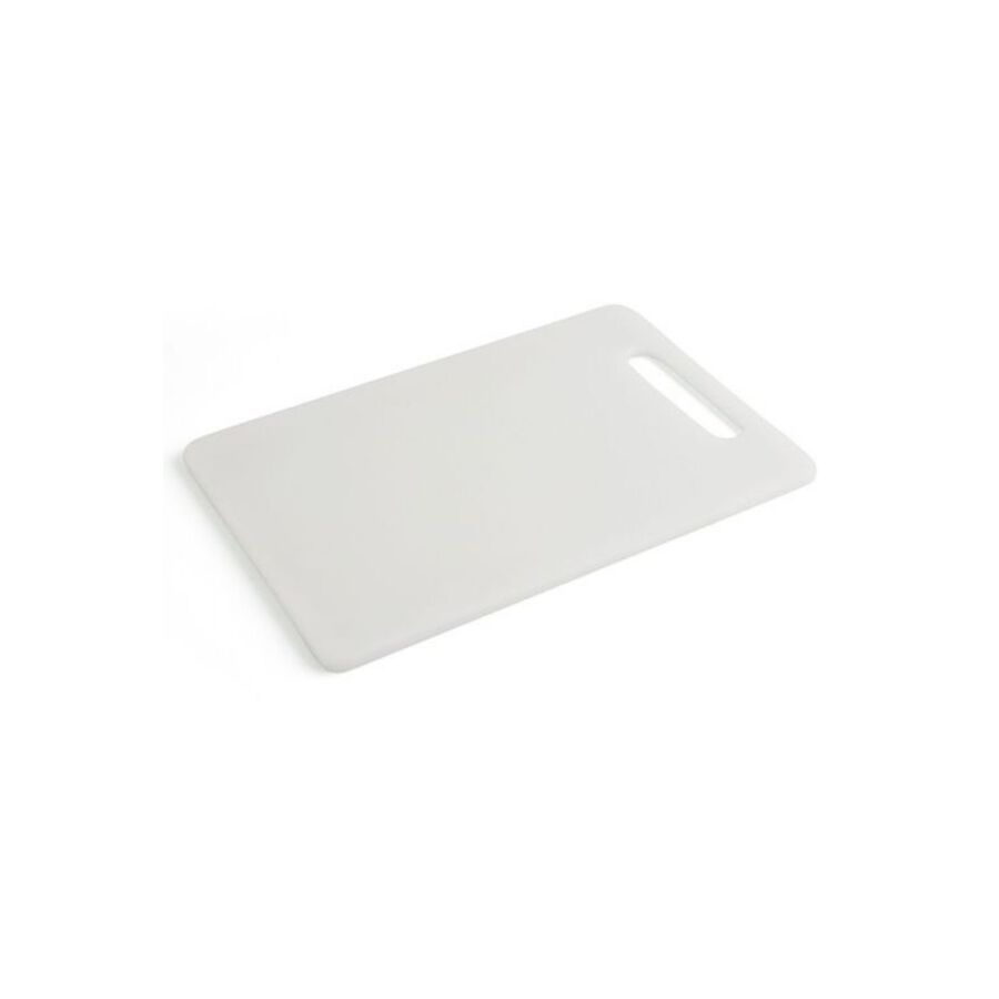 Tabla de cortar de polipropileno blanco 36x25cm