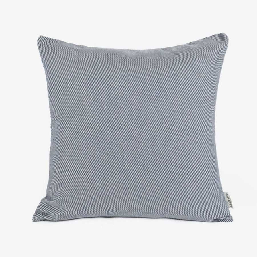 Funda de cojín azul Twil 45x45cm