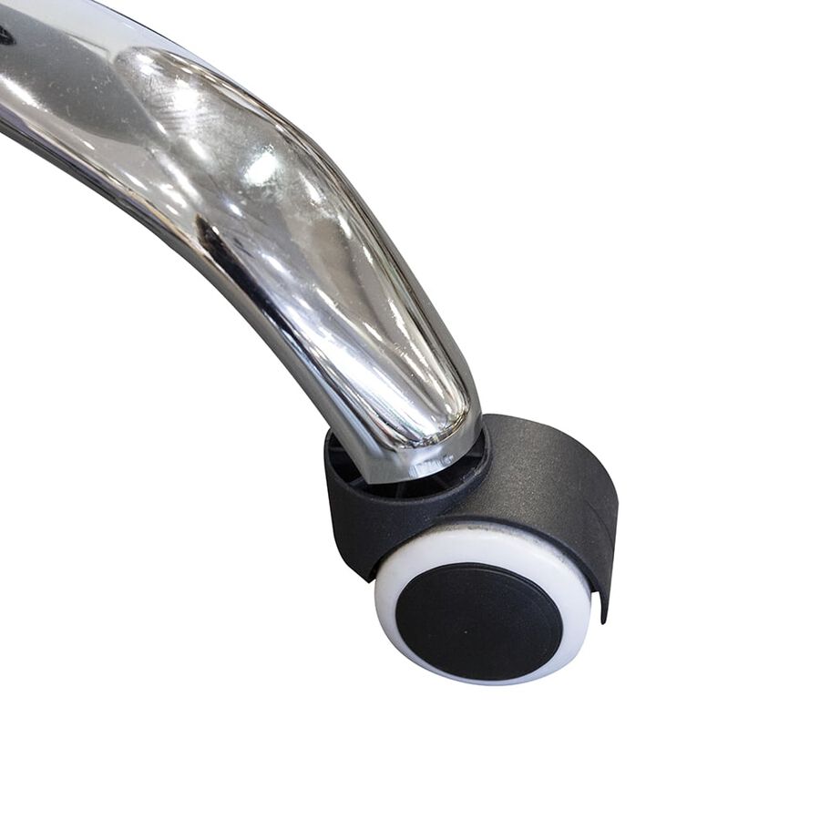 Silla de oficina blanca Tulip 48x55x82cm