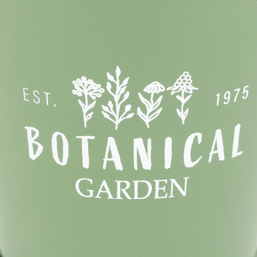 Macetero verde de metal Botanist &Oslash;12x12cm