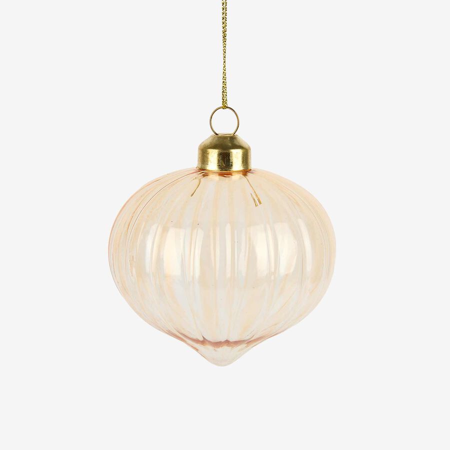 Set de 12 bolas de cristal Onion &Oslash;8cm