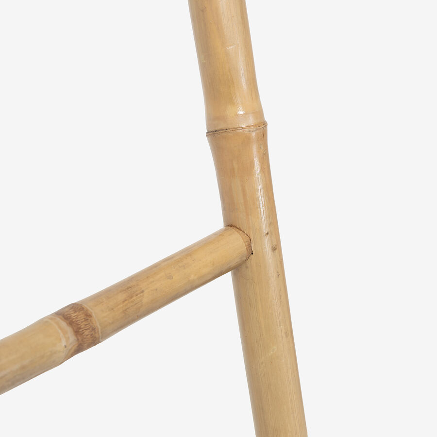 Escalera toallero de bamb&uacute; 50x190cm