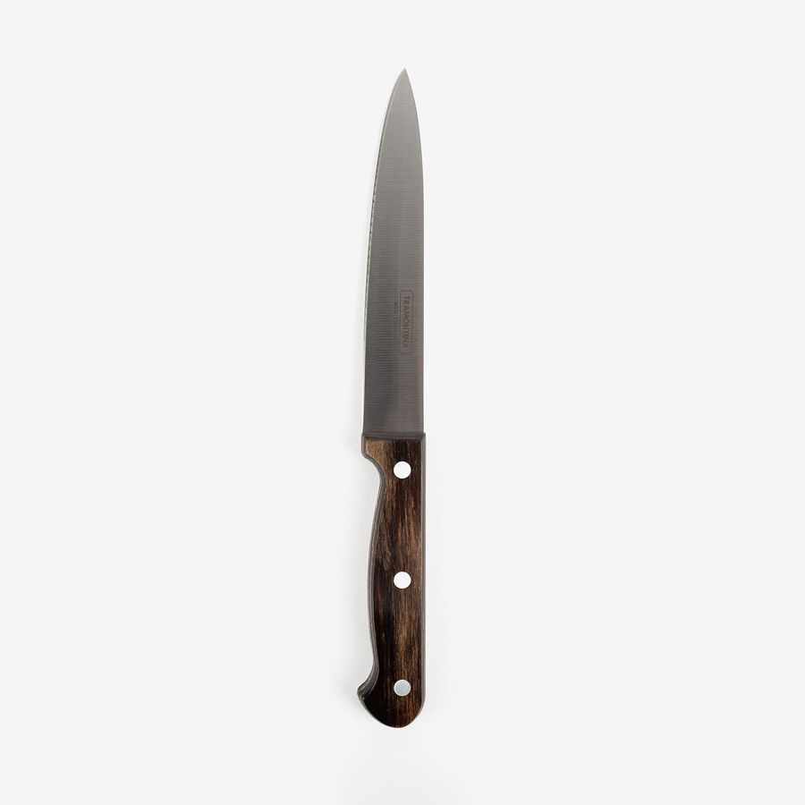 Cuchillo chef con mango madera 18cm