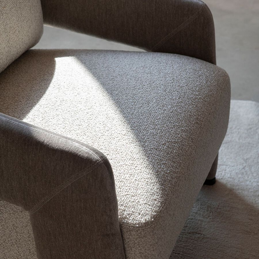 Butaca beige Regina 83x82x69cm Clau&Chloe