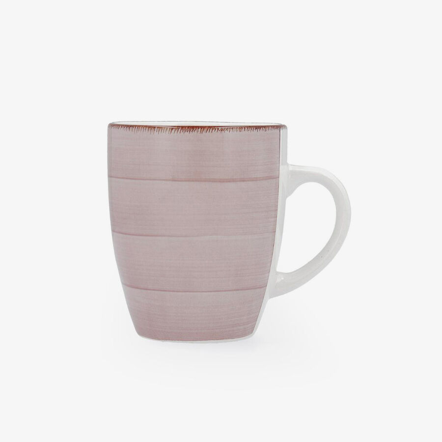 Mug rosa de gres Vita 35cl