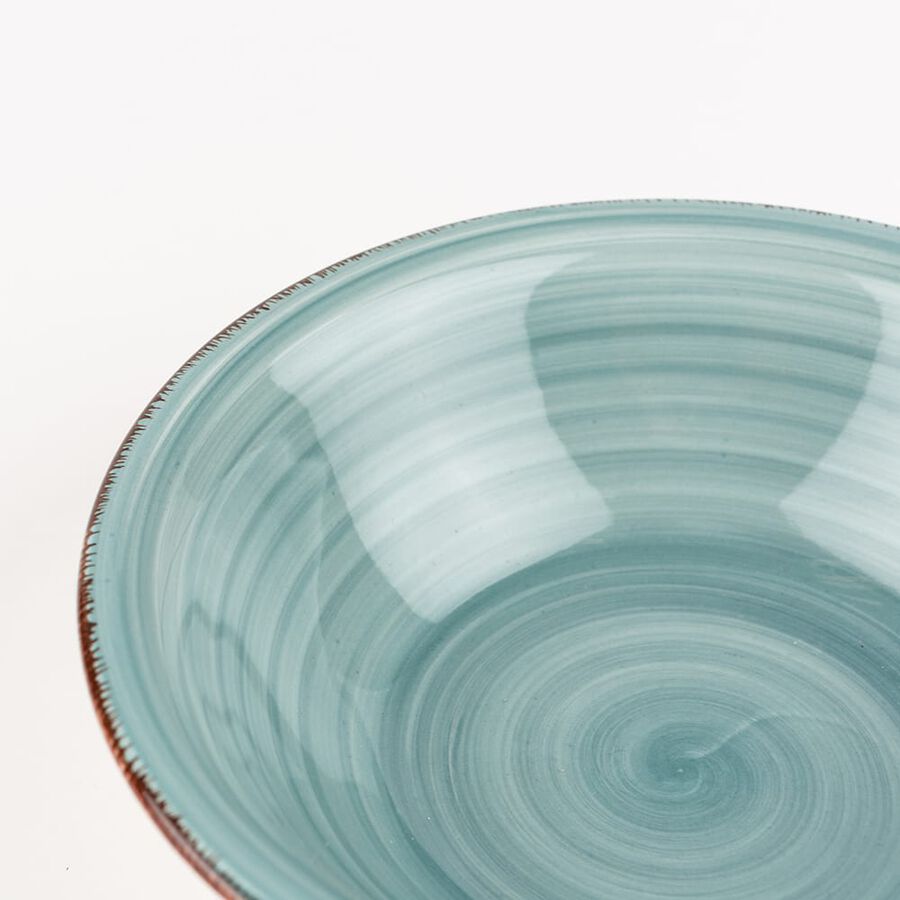 Bol azul de gres Vita &Oslash;18cm