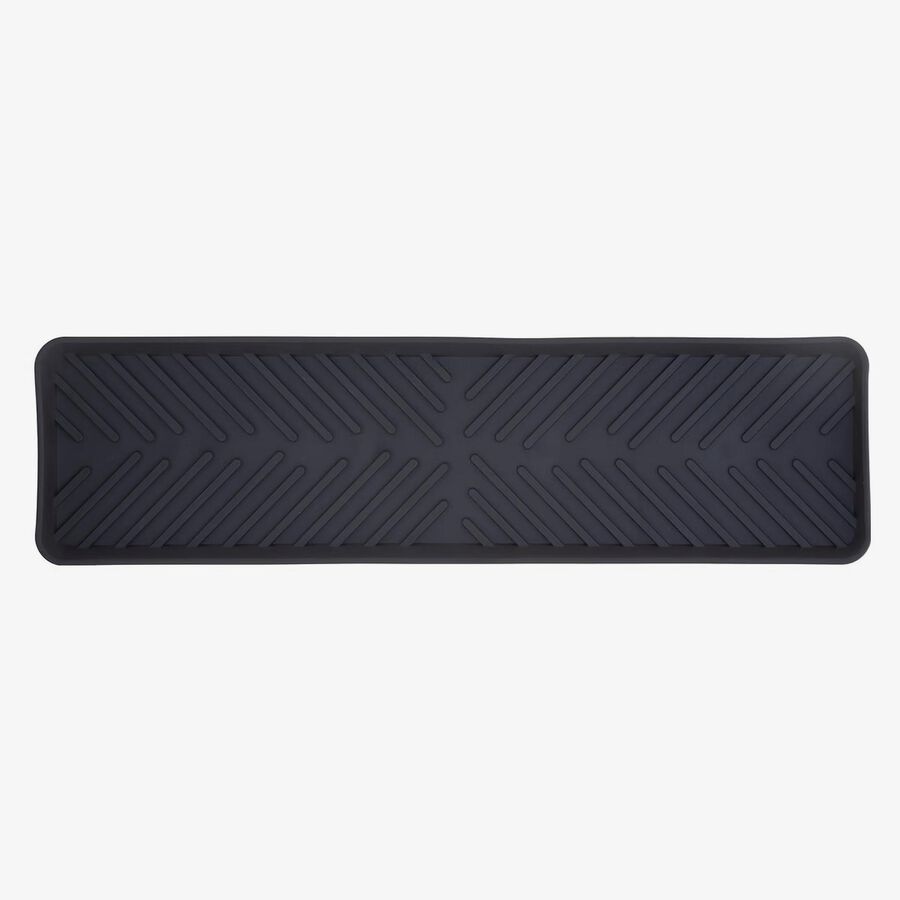 Alfombrilla escurridora de vajilla AquaDry de silicona gris 40,7x10,7cm