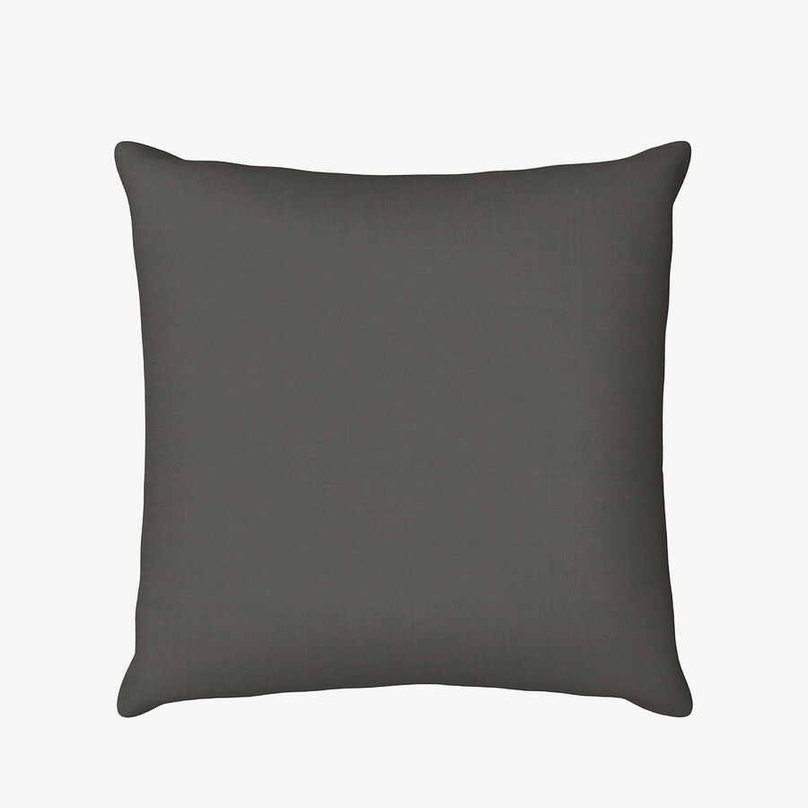 Funda de cojin de lino gris azul&oacute;n 45x45cm Clau&Chloe