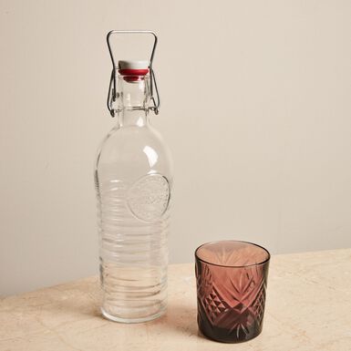Botella de agua de vidrio Officina 1825 1,2L - Bormioli