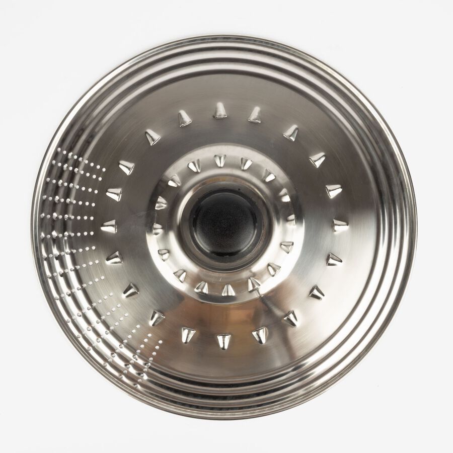 Tapa para sartén antivaho de acero inoxidable Kenai apta para Ø26-28-30cm - Ibili